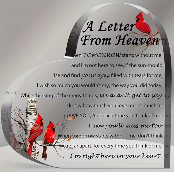 Acrylic Puzzle Keepsake Urn – “In Loving Memory of Dad” Blue Butterfly Design